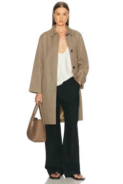 Nili Lotan Watson Duster Coat In Brown