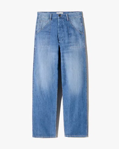 Nili Lotan Whitney Denim Pant In Blue