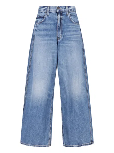 Nili Lotan Wide Jeans "terese" In Blue