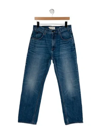 Pre-owned Nili Lotan Wide Leg Pants In Blue