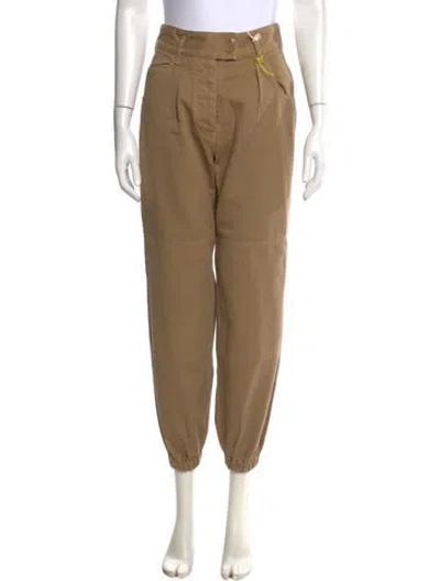 Pre-owned Nili Lotan Wide Leg Pants In Neutrals