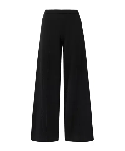 Nili Lotan Wide-leg Casual Pants In Black