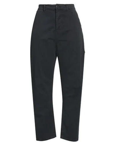 Nili Lotan Woman Pants Charcoal Size 30 Cotton, Elastane In Gray