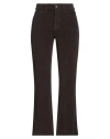 Nili Lotan Woman Pants Dark Brown Size 4 Cotton, Polyester, Elastane In Brown