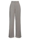 Nili Lotan Woman Pants Grey Size 6 Cotton