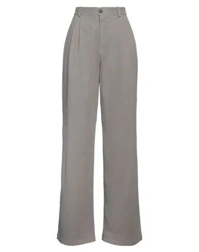 Nili Lotan Woman Pants Grey Size 6 Cotton