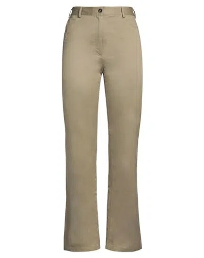 Nili Lotan Woman Pants Khaki Size 8 Cotton In Beige