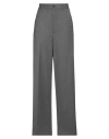 NILI LOTAN NILI LOTAN WOMAN PANTS LEAD SIZE 8 POLYESTER, VIRGIN WOOL, ELASTANE