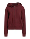 Nili Lotan Woman Sweatshirt Burgundy Size L Cotton In Red