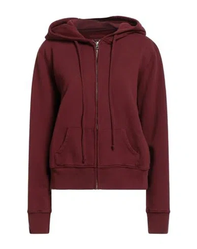 Nili Lotan Woman Sweatshirt Burgundy Size L Cotton In Red