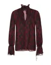 Nili Lotan Blouses In Red