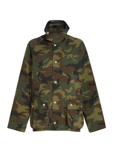 Nili Lotan Women's Andrew Camouflage Parka In Green