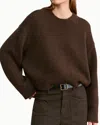 Nili Lotan Women's Anisa Sweater In Redwood Melange In Brown