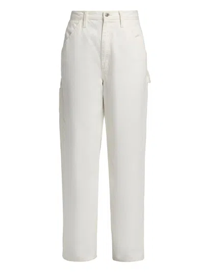 Nili Lotan Women's Arnaud Straight Carpenter Jeans In White