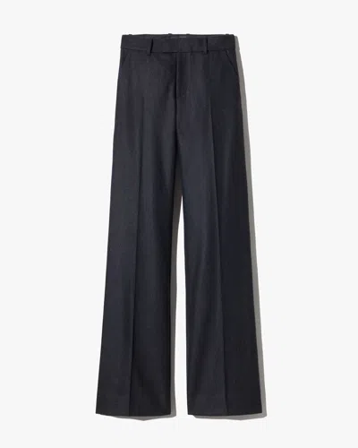 Nili Lotan Women's Bethany Wool Pant Dark Charcoal, 0 - 100% Virgin Wool