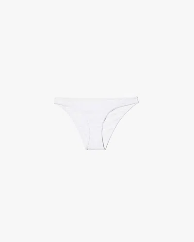 Nili Lotan Women's Bikini Bottom White, M