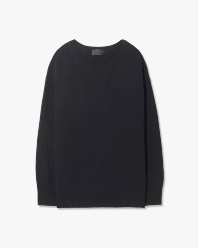 Nili Lotan Women's Boyfriend Cashmere Sweater Black, Xs - 100% Cashmere