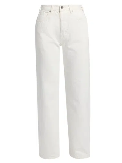Nili Lotan Women's Briana Straight-fit Jeans In White