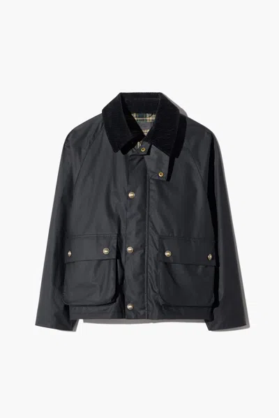 Nili Lotan Women's Brinley Waxed Short Parka Black, M - 100% Cotton