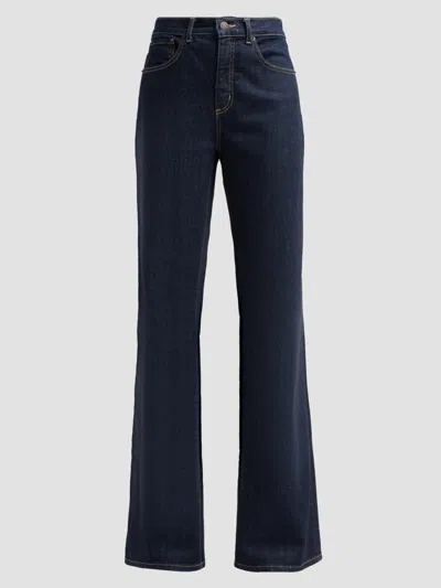 Nili Lotan Women's Celia Bootcut Jeans In Blue
