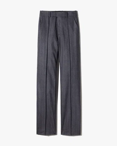 Nili Lotan Women's Etoile Pant Grey/blue Check, 0