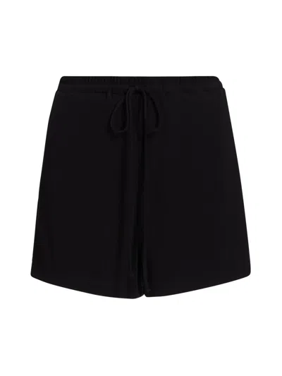 Nili Lotan Women's Frances Drawstring Shorts In Black