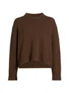 Nili Lotan Anisa Cashmere Sweater In Redwood Melange In Brown