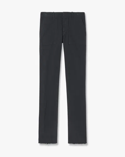 Nili Lotan Women's Jenna Cotton Pant Carbon, 00