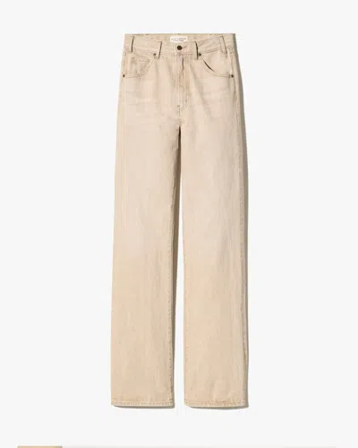 Nili Lotan Women's Joan Jean Vintage Tan Wash, 31 - 100% Cotton