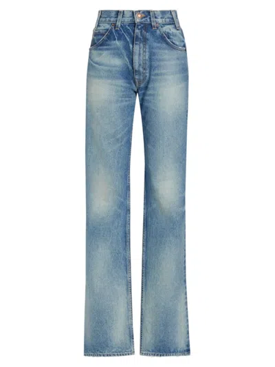 Nili Lotan Women's Joan Straight-leg Jeans In Summer Wash