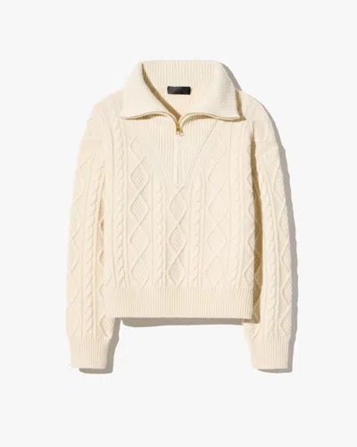 Nili Lotan Women's Jori Cashmere Sweater Ivory, Xs - 100% Cashmere