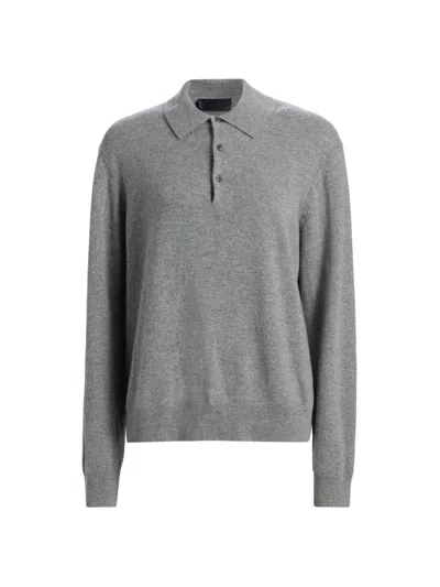 Nili Lotan Women's Jovan Cashmere Polo Sweater