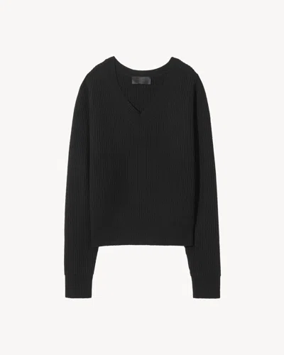 Nili Lotan Feron Cashmere Sweater In Blue