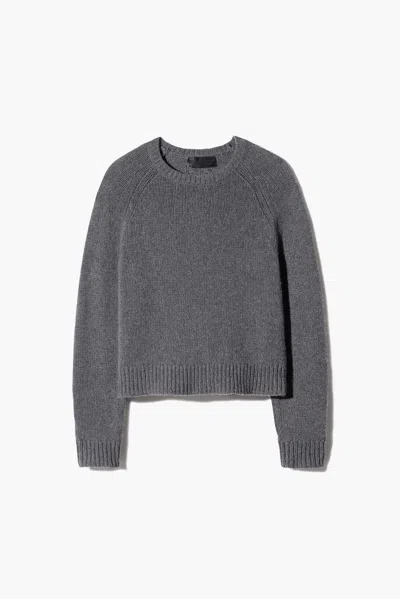 Nili Lotan Women's Laurel Sweater Dark Charcoal Melange, S