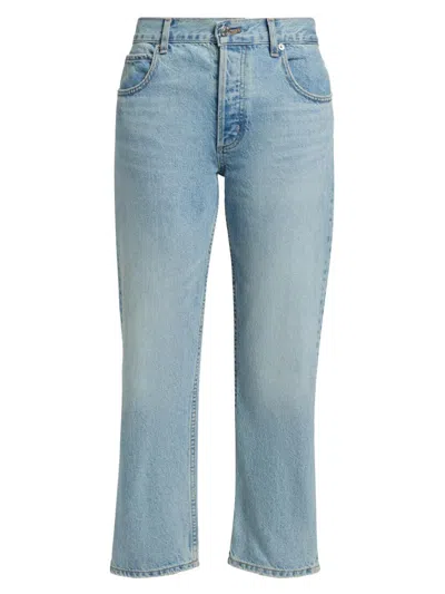 Nili Lotan Women's Lorimer Crop Jeans In Blue