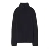 Nili Lotan Women's Lynette Turtleneck In Charcoal In Black