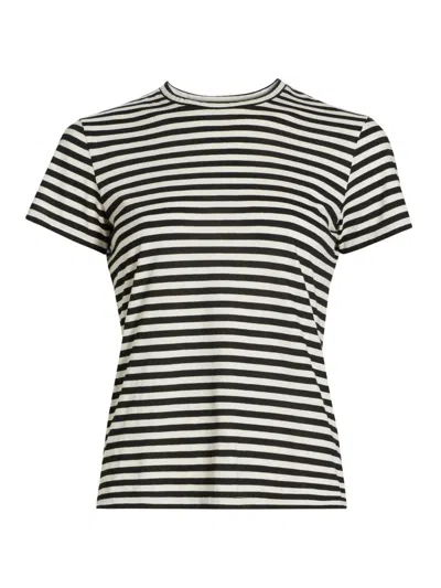 Nili Lotan Women's Mariela Striped Cotton T-shirt In Multi