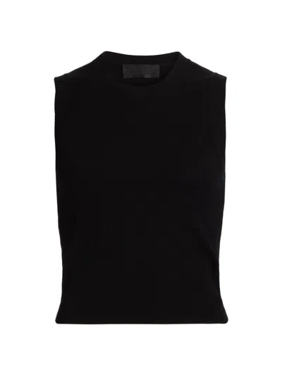 Nili Lotan Women's May Cashmere Sweater Vest In Black