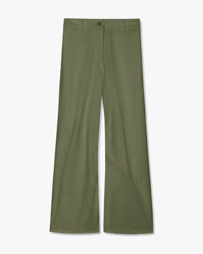 Nili Lotan Women's Megan Cotton Pant Camo, 12 In Multi