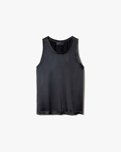 Nili Lotan Women's Moka Silk Tank Black, L - 100% Silk