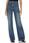 Nili Lotan Women's Quentin Straight-leg Cargo Jeans In Multi