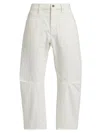 Nili Lotan Shon Barrel Jeans In Cream In White