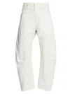 Nili Lotan Shon Barrel Jeans In Cream In White