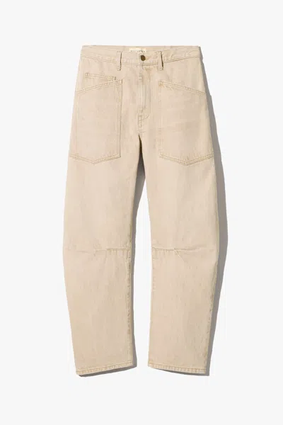 Nili Lotan Women's Shon Jean Vintage Tan Wash, 25 - 100% Cotton