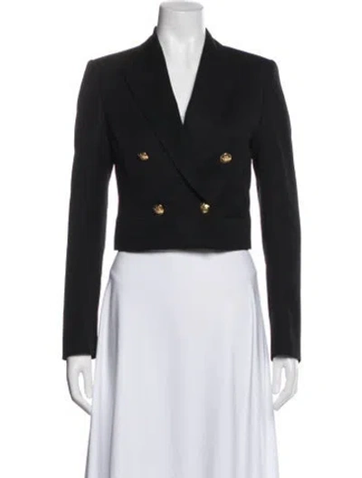 Pre-owned Nili Lotan Wool Blazer In Black