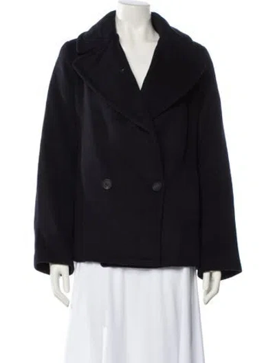 Pre-owned Nili Lotan Wool Coat In Black