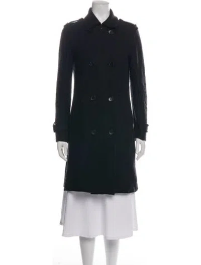 Pre-owned Nili Lotan Wool Coat In Black