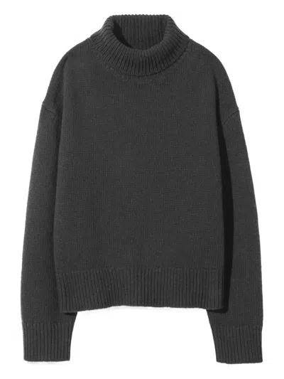 Nili Lotan Wool Jumper In Grey