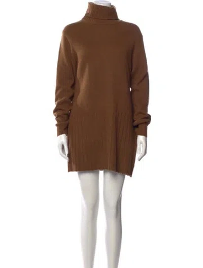 Pre-owned Nili Lotan Wool Mini Dress W/ Tags In Neutral