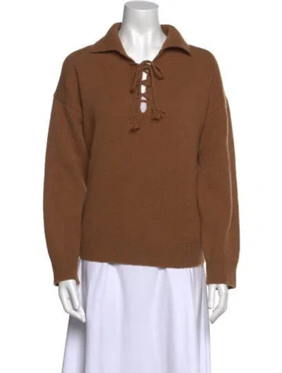 Pre-owned Nili Lotan Wool Sweater In Neutral